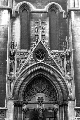 Kościół w Cabridge, Anglia, podróże, podróże po Europie, fotografia Monika Turska