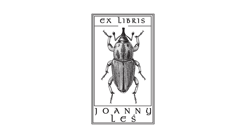 exlibris, ex libris, projekt ex librisu, projekt pieczątki, pieczątka, projekt graficzny, grafika Monika Turska